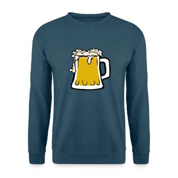 alcohol - Unisex Pullover - Indigoblau - Vorne