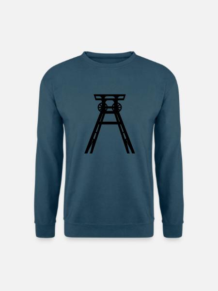 Bergbau - Unisex Pullover - Indigoblau
