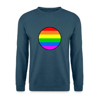 Lgbtq - Unisex Pullover - Indigoblau - Vorne
