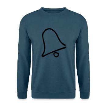 Glocke,Feiertag,Glocke,alt,Geschichte,Dekoration - Unisex Pullover - Indigoblau - Vorne