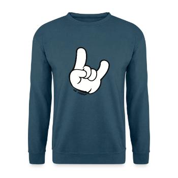 wir kühlen - Unisex Pullover - Indigoblau - Vorne