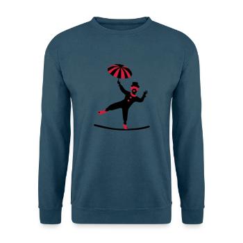 Zirkus - Unisex Pullover - Indigoblau - Vorne
