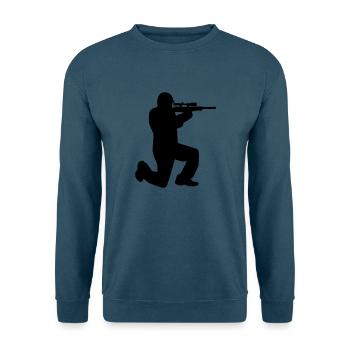 Airsoft - Unisex Pullover - Indigoblau - Vorne