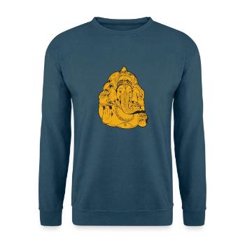 Ganesha - Unisex Pullover - Indigoblau - Vorne