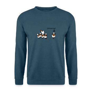 Extraschaf - Unisex Pullover - Indigoblau - Vorne