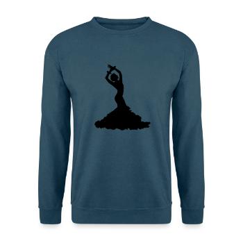 Flamenco - Unisex Pullover - Indigoblau - Vorne