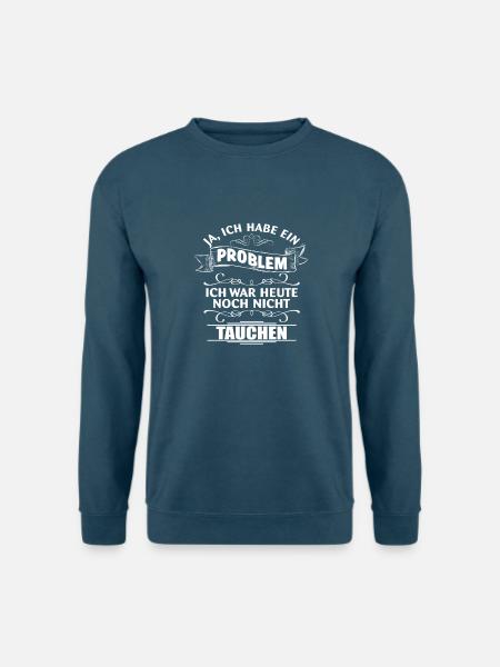 tauchen - Unisex Pullover - Indigoblau