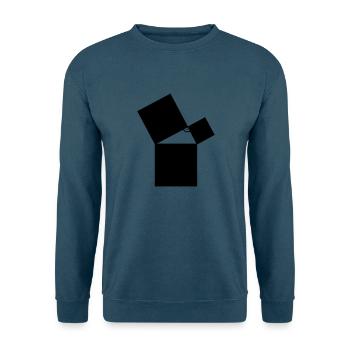 mathe - Unisex Pullover - Indigoblau - Vorne