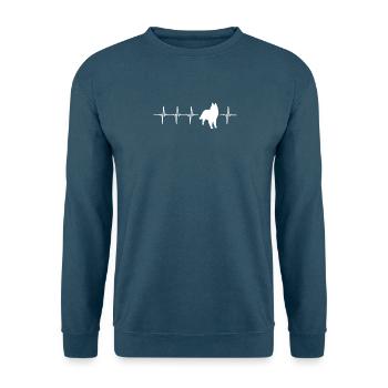 Lustige Groenendael Geschenk-Idee - Unisex Pullover - Indigoblau - Vorne