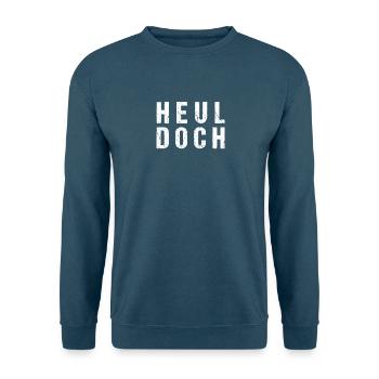 Heul Doch - Unisex Pullover - Indigoblau - Vorne