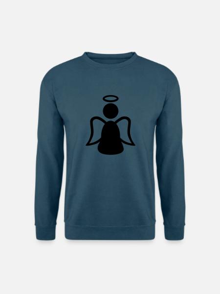 Engel - Unisex Pullover - Indigoblau