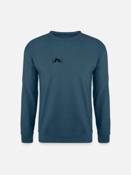 Hochsprung - Unisex Pullover - Indigoblau