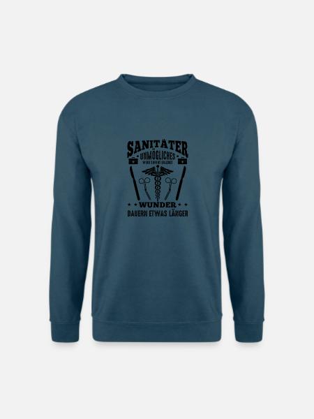 Sanitäter Geschenkideen - Unisex Pullover - Indigoblau