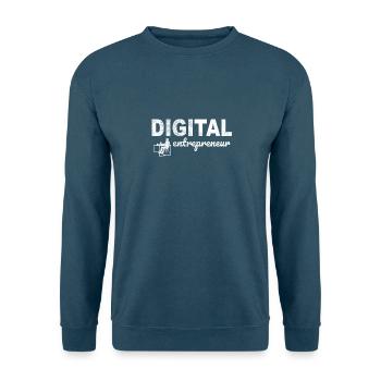 Digital Entrepreneur - Unisex Pullover - Indigoblau - Vorne