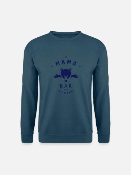 MAMA BÄR - Unisex Pullover - Indigoblau