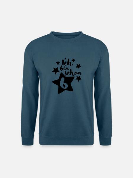 Ich bin schon Sechs! - Unisex Pullover - Indigoblau