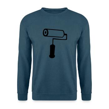 Farbroller - Unisex Pullover - Indigoblau - Vorne