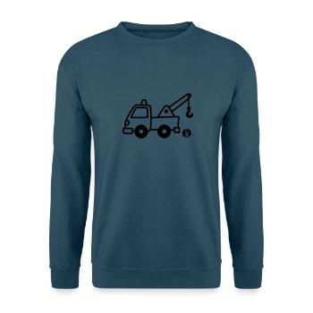 Abschlepper - Unisex Pullover - Indigoblau - Vorne