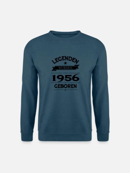 1956 - Unisex Pullover - Indigoblau