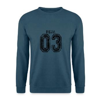 Peje 03, Peja 03, 03 Kosovo Albanien Geschenk - Unisex Pullover - Indigoblau - Vorne