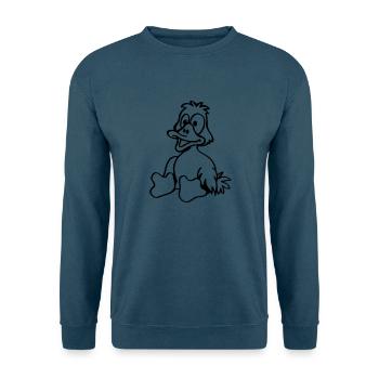 Entchen - Unisex Pullover - Indigoblau - Vorne
