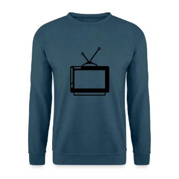TV - Unisex Pullover - Indigoblau - Vorne