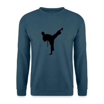 taekwondo_10 - Unisex Pullover - Indigoblau - Vorne
