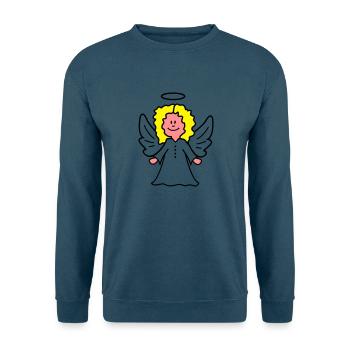 Christkind Engel - Unisex Pullover - Indigoblau - Vorne