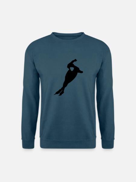 Skater, Skaten - Unisex Pullover - Indigoblau