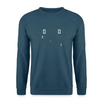 Pong Retro - Unisex Pullover - Indigoblau - Vorne