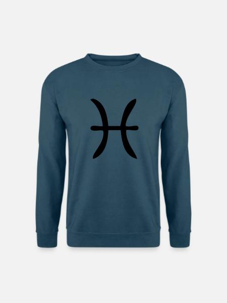 Fische Sternzeichen - Unisex Pullover - Indigoblau