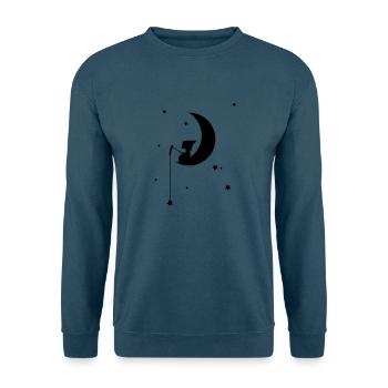 Stars - Unisex Pullover - Indigoblau - Vorne