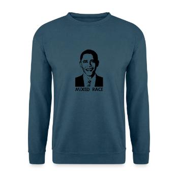 Obama - Unisex Pullover - Indigoblau - Vorne
