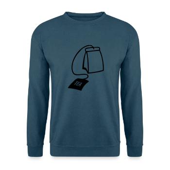 teabag - Unisex Pullover - Indigoblau - Vorne