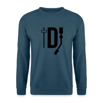DJ - DEEJAY - Unisex Pullover - Indigoblau - Vorne