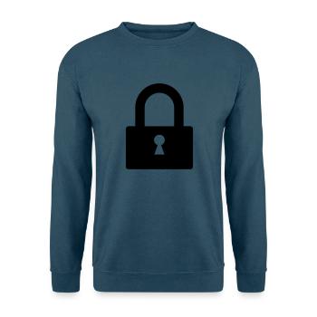 schloss - Unisex Pullover - Indigoblau - Vorne