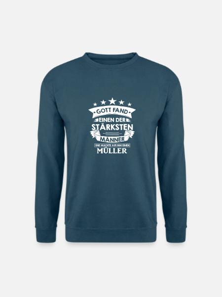mueller - Unisex Pullover - Indigoblau