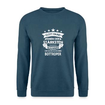 bottroper - Unisex Pullover - Indigoblau - Vorne