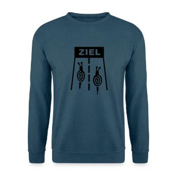 Schnecken Rennen - Unisex Pullover - Indigoblau - Vorne