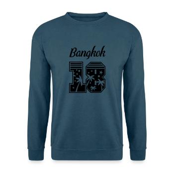 bangkok 18 - Unisex Pullover - Indigoblau - Vorne