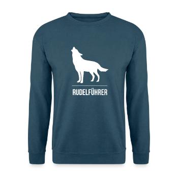 Rudelführer - Unisex Pullover - Indigoblau - Vorne