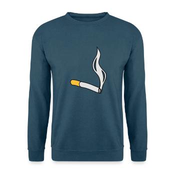 cigarette - Unisex Pullover - Indigoblau - Vorne