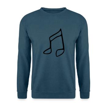 Note - Unisex Pullover - Indigoblau - Vorne