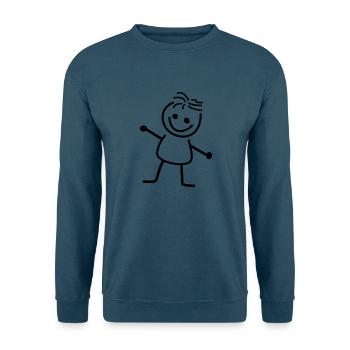 Basic Fred - Unisex Pullover - Indigoblau - Vorne