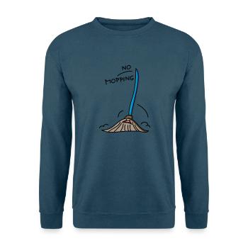 Kein Mobbing - Unisex Pullover - Indigoblau - Vorne