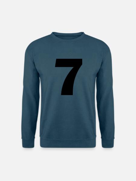 7 - Unisex Pullover - Indigoblau