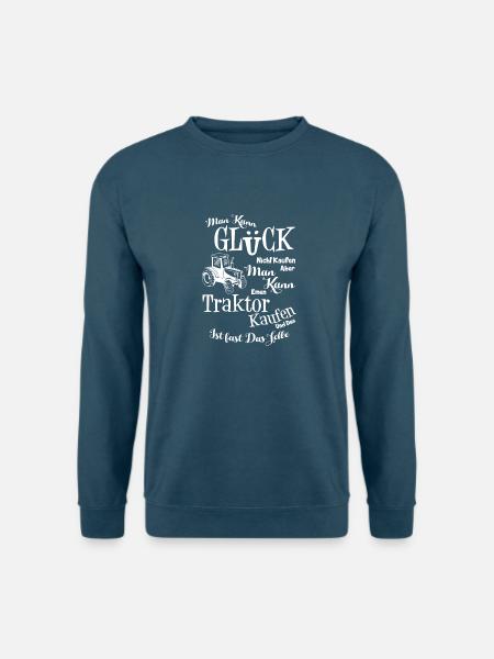 Landwirt Traktor - Unisex Pullover - Indigoblau