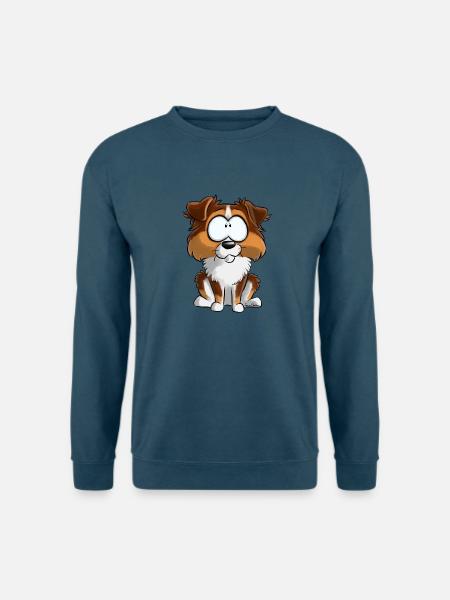 Ich bin Australian Shepherd Red Habs - Unisex Pullover - Indigoblau