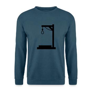 galgen___f1 - Unisex Pullover - Indigoblau - Vorne