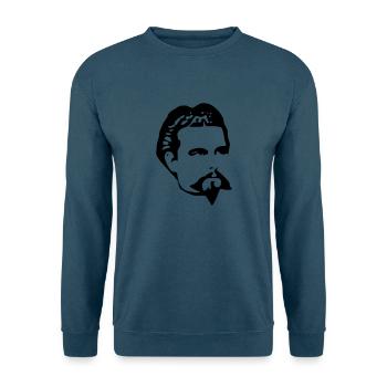 Ludwig II - Unisex Pullover - Indigoblau - Vorne